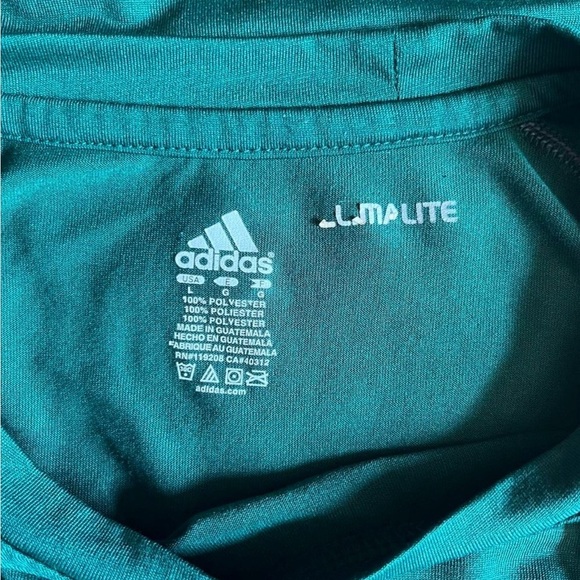 Adidas Men’s Green Milwaukee Bucks Short Sleeved Tshirt Size Large - Picture 2 of 6